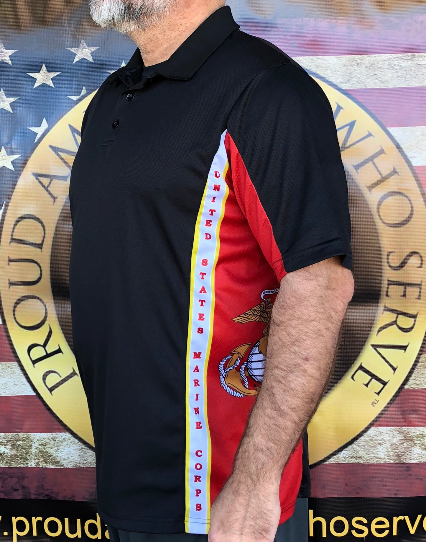 MARINE PATRIOT POLO