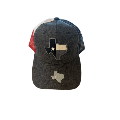 TRUE TEXAN STATE TRUCKER HAT