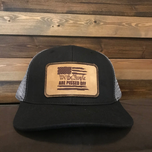 WE THE PEOPLE "ARE PISSED OFF" TRUCKER HAT