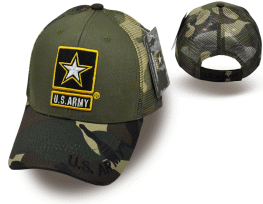 ARMY STRONG STAR TRUCKER MESH
